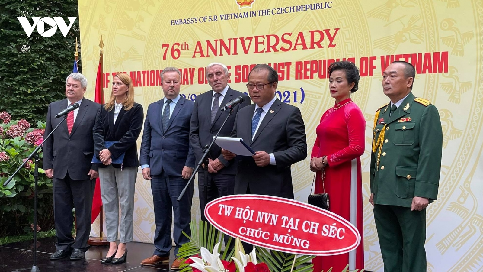 Long trọng kỷ niệm 76 năm Quốc khánh Việt Nam tại Séc